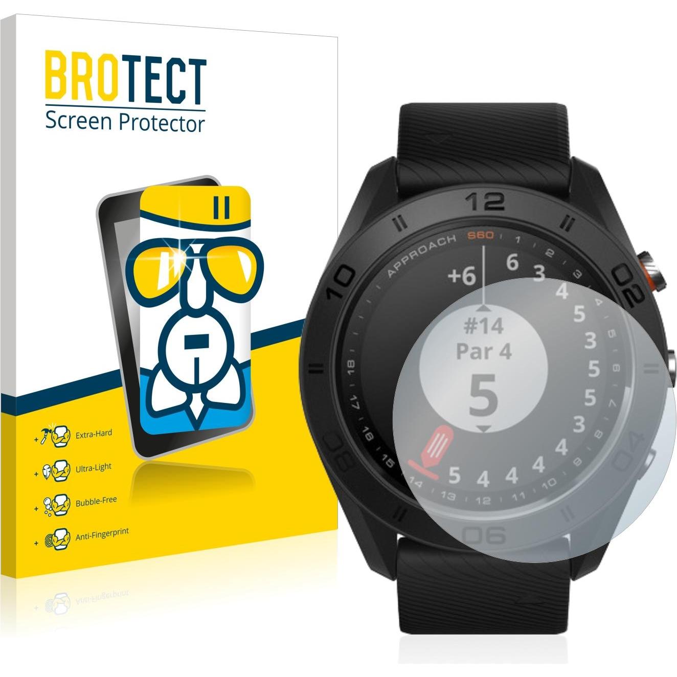 Thumbnail - BROTECT AirGlass Panzerglasfolie, Smartwatch Schutzfolie, Transparent