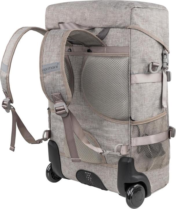 Immagine prodotto Normani Zaino con funzione trolley e zaino piccolo - 9063 (45 l, Bagaglio a mano (fino a 50 litri))