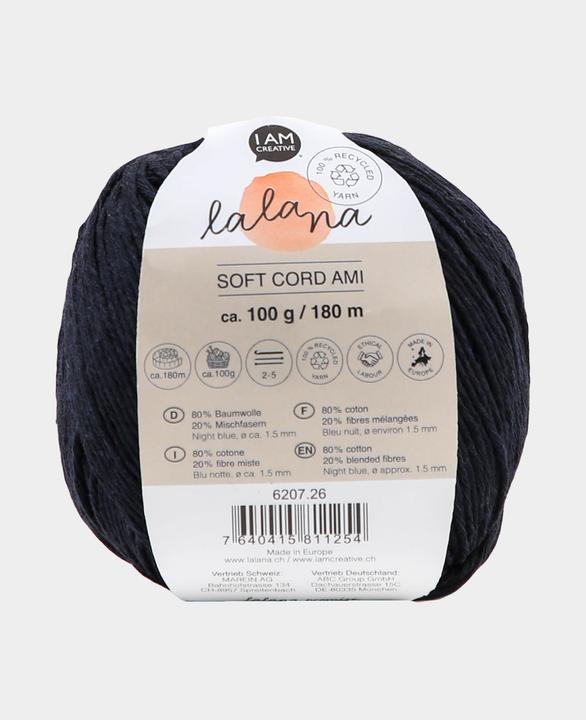 Actual product image Lalana Soft Cord Ami (180 m)