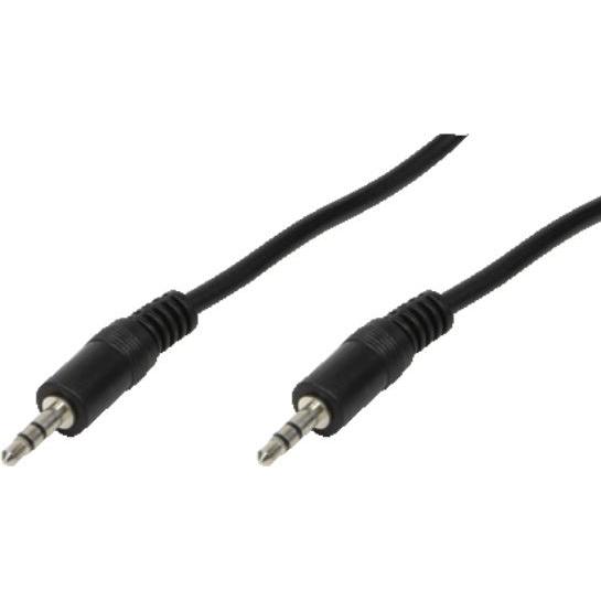 Thumbnail - LogiLink CA Anschlusskabel (2 m, 3.5mm Klinke (AUX)), Audio Kabel