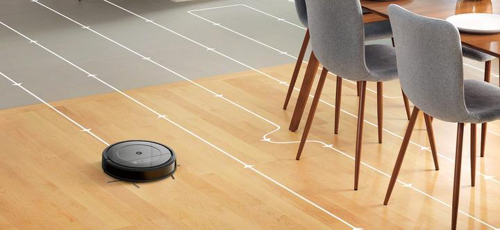 Produktbild iRobot Roomba Combo Staubsaugerroboter Kit 0,45 L beutellos Schwarz, Grau (Saugroboter)