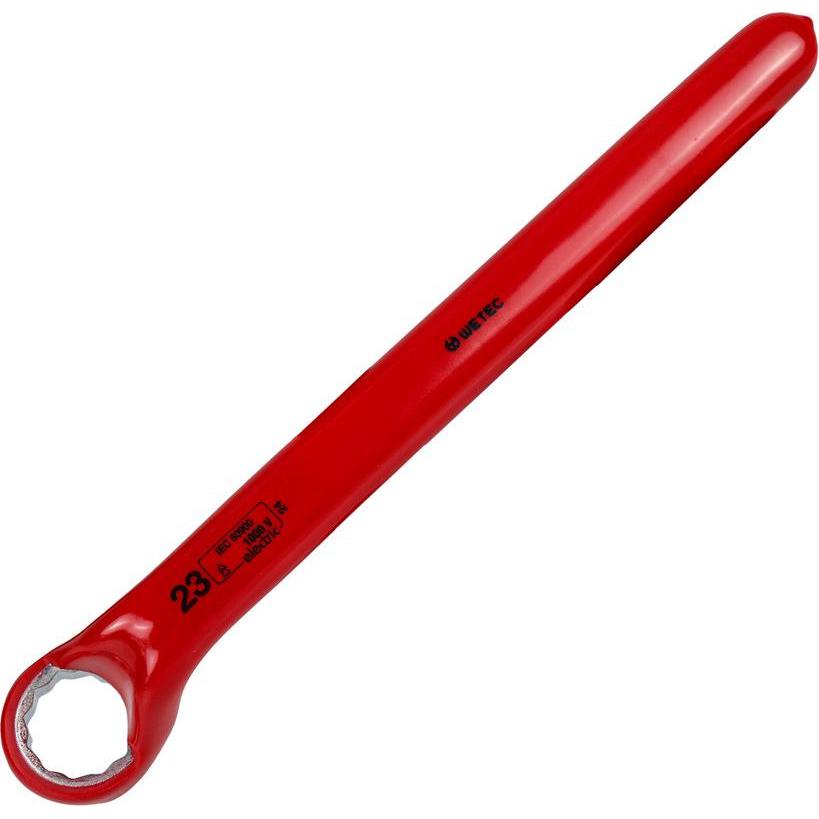 Wetec, Schraubenschlüssel, Ringschlüssel, DIN 7447, Schlüsselweite 23 mm, 1.000 V (23 mm)