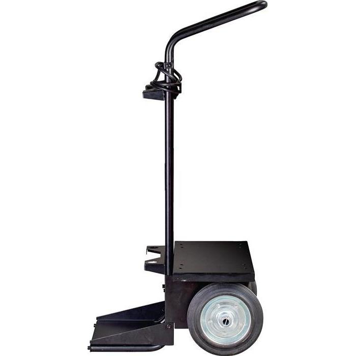 Nordwest, Carrello di trasporto, Carrello a 2 ruote del sistema di saldatura TIG WT-TIG 200 AC/DC nero WELDING TEAM