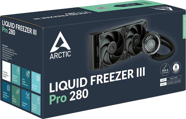 Image du produit Arctic WAK Liquid Freezer III Pro 280 (Black)