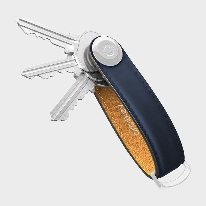 Actual product image Orbitkey - Key Organiser Matte Leather - Dusk