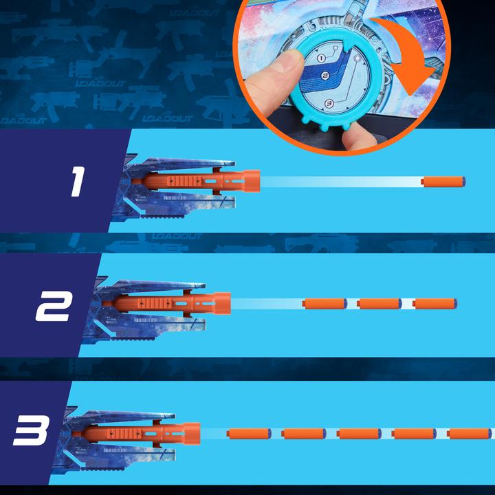 Actual product image Nerf Loadout Galactic Commander