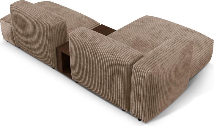 Image du produit Micadoni Canapé D'Angle Gauche Modulaire, "Martina", 2 Places, 285x176x75 Fabriqué en Europe (Canapé modulaire, Canapé d'angle)