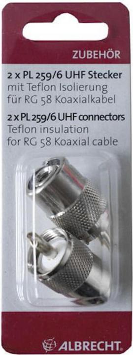 Produktbild Albrecht Funkantennen Stecker PL259