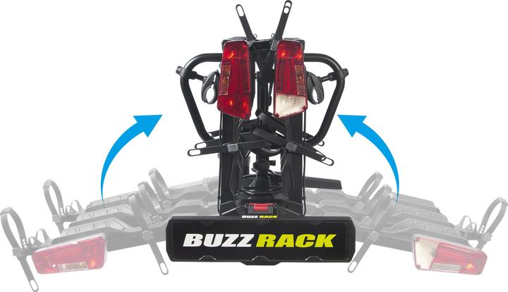 Actual product image BuzzRack E-Scorpion PRO 3 porte-vélo pliable 3 vélos électriques