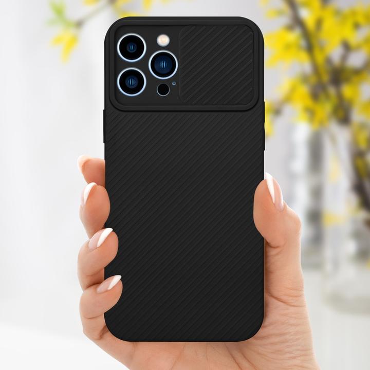 Produktbild Cadorabo Hülle für Apple iPhone 13 PRO MAX im TPU mit Kameraschutz LM009 Style (Apple iPhone 13 Pro Max)