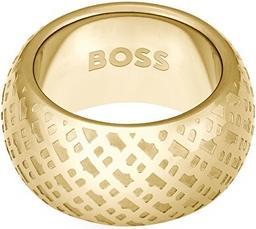 Hugo Boss - Bold gold-plated ring for women 1580589 - Circuit: 55 mm (55)