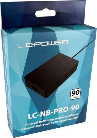 Produktbild LC-Power Netzteil Notebook-Netzteil LC-NB-GAN-90-C (90 W)