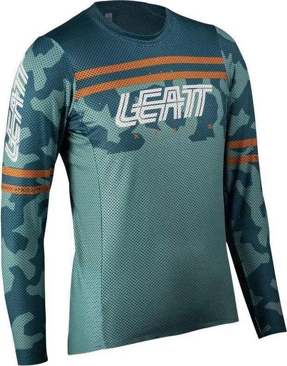 Actual product image Leatt MTB Gravity 4.0 Jersey Women lagoon S (S)