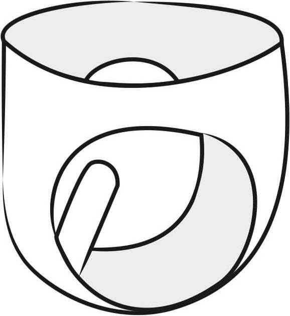 Actual product image LateX Toys Slip Plug (L)