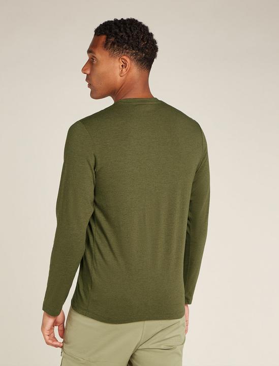 Actual product image Icebreaker Men Merino Blend Central Classic LS Tee Haute Route (M)