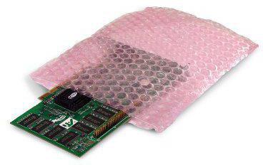 Immagine prodotto Transpak Sacchetti a bolle d'aria antistatici dimensioni 250x350mm spessore 100µ fossette rosa all'esterno / (1 x)