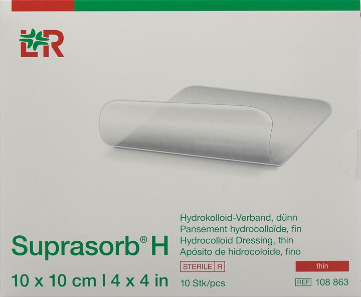 Produktbild Suprasorb H Dünn 10x10cm (10x)