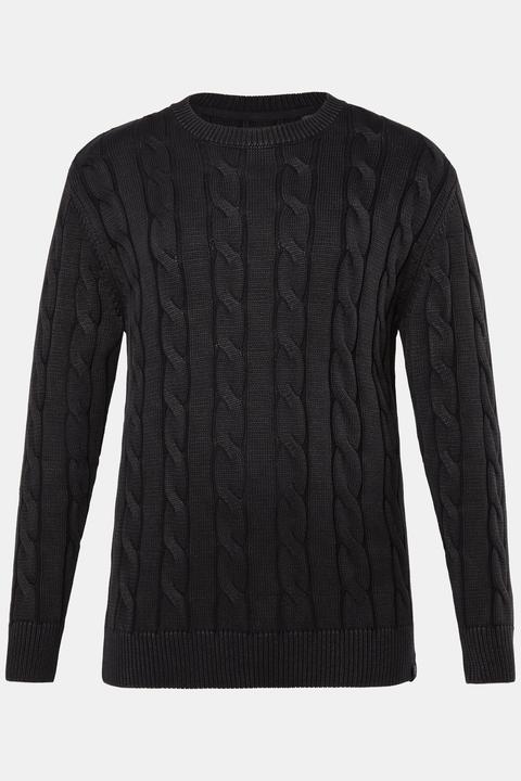 Produktbild Sthuge Pullover, Zopfstrick, Vintage Look, bis 7 XL (L)