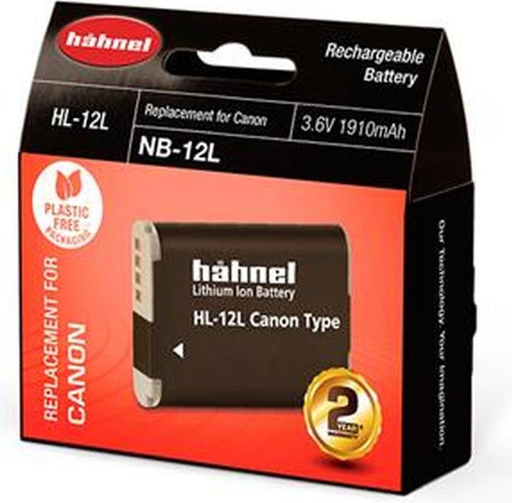 Produktbild Hähnel Ersatzakku HL-12L, für Canon NB-12L (Kamera Akku)