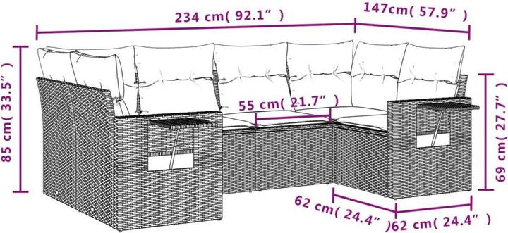 Produktbild vidaXL Raven