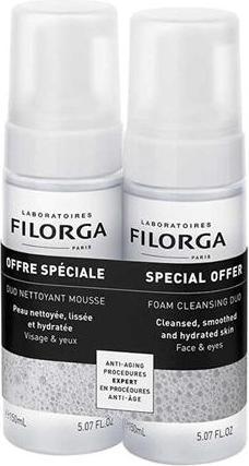 Produktbild Filorga Set Of Cleansing And Make-Up Removing Foams With Moisturizing Effect - 2 X 150 Ml (Reinigungsschaum, 150 ml)