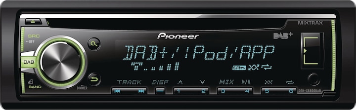 Pioneer DEH-X6800DAB inkl. DAB-Antenne (Android Auto)