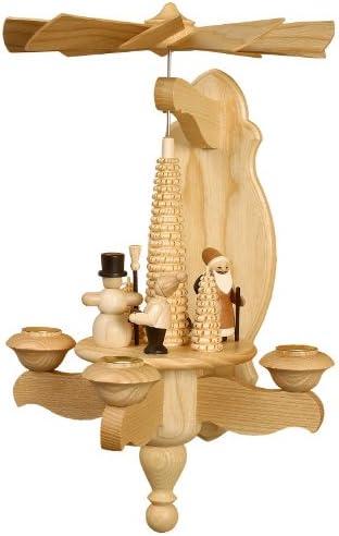 Produktbild Volkskunstwerkstatt Unger Wandpyramide Weihnacht mit Ringelbaum, mit Teelichtaufstecker