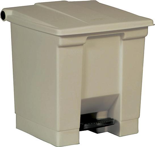 Image du produit Vepa Bins Industrial pedal bin, capacity 30 l, beige. (30 l)