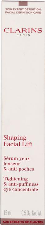 Produktbild Clarins V Shaping Facial Lift Tightening & anti-puffiness eye concentrate (Augenpflege Serum, 15 ml, Tag)
