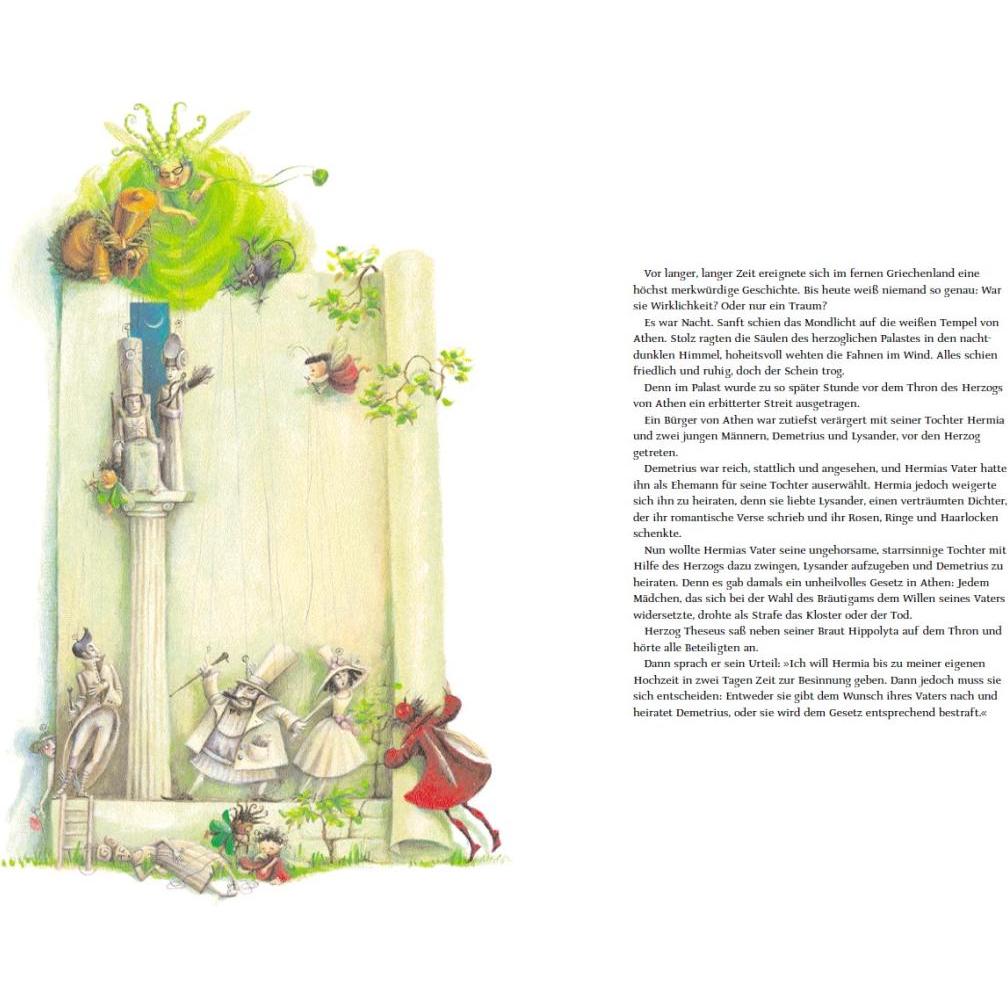 Thumbnail - Ein Sommernachtstraum, Kinderbücher von Barbara Kindermann