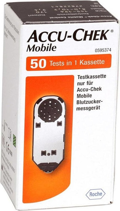 Accu-Chek Testkassetten für Accu-Check Mobile (Teststreifen)
