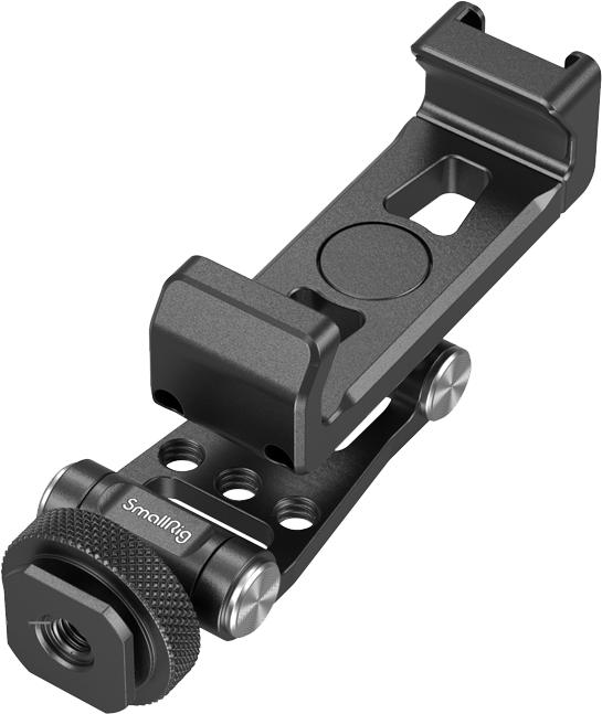Actual product image SmallRig Metal Phone Holder with Cold Shoe Mount (Cage accessories, Gimbal Accessories, Various video accessories)