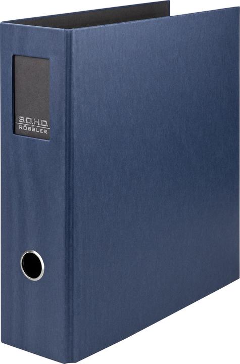 Produktbild Rössler Ordner Soho navy (A4, 80 mm, 1 Stk.)