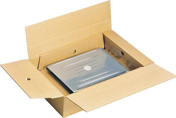 Actual product image kaiserkraft Retention packaging, for laptops, LxWxH 548 x 358 x 120 mm, 3+ items. (1 x)