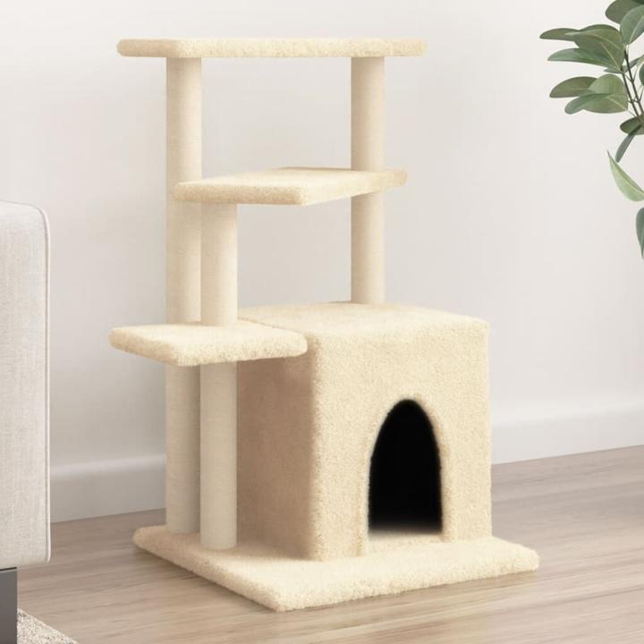 Produktbild vidaXL Kratzbaum (83.50 cm, Creme)
