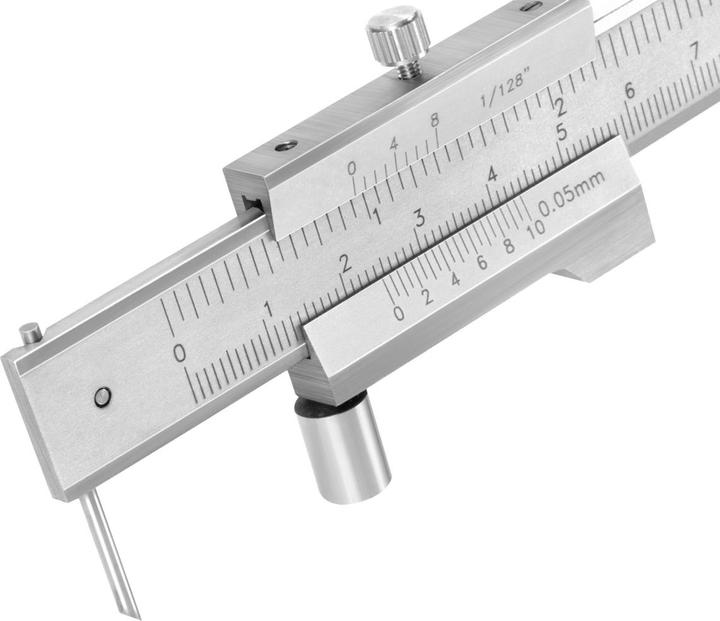 Produktbild Stahlwerk Anreiss Messschieber Messlehre Schieblehre 0-200 mm DIN 862 mit Nonius (26.50 cm)