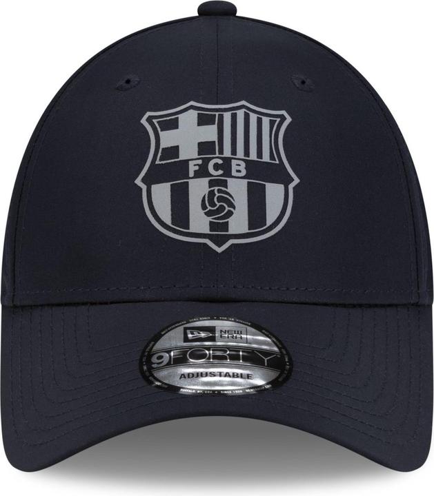 Actual product image New Era 9Forty Strapback Cap Reflective FC Barcelona Navy (One size)