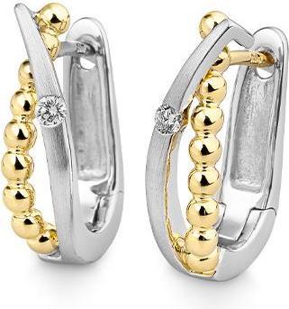 Image du produit Breuning BIJOUX DE L'OREILLE - BRILLE. 0,07 Ct. H/si (Or 750/18 K)