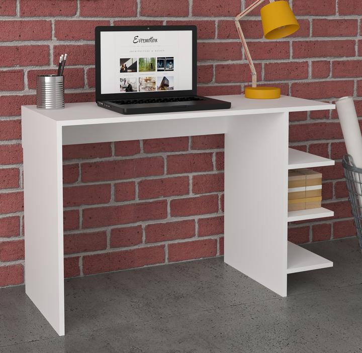Actual product image VCM Wooden Desk Computer Table Work Desk Office Table Denkas (115 x 50 x 74 cm)