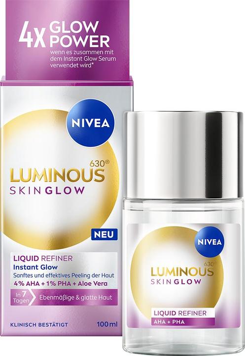 Actual product image NIVEA Luminous630® Skin Glow Liquid Refiner (100 ml)