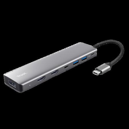 Immagine prodotto Trust DALYX 7-in-1 Multiport Adapter (USB-C, 7 porte)