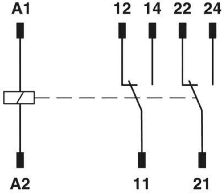 Produktbild Phoenix Contact Force guided contact relay 2 CO