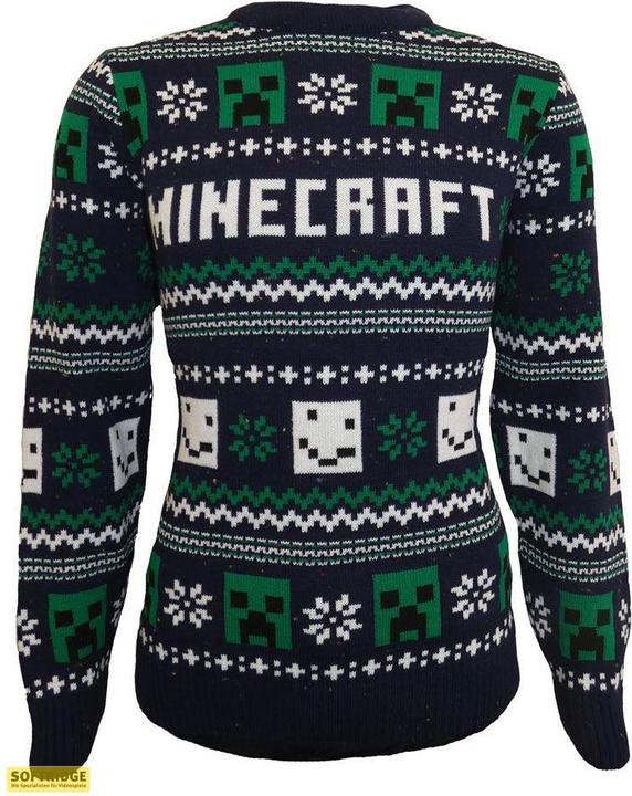 Produktbild Heroes Inc Minecraft Sweatshirt Christmas Jumper Pattern (L) (L)