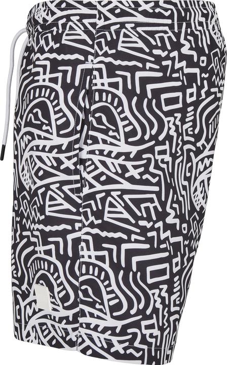 Produktbild Urban Classics Pattern Swim Shorts (S)