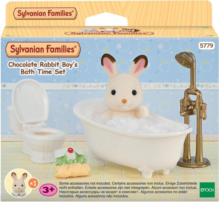Immagine prodotto Sylvanian Families Set da Bagno di Bebè Coniglio Cioccolato