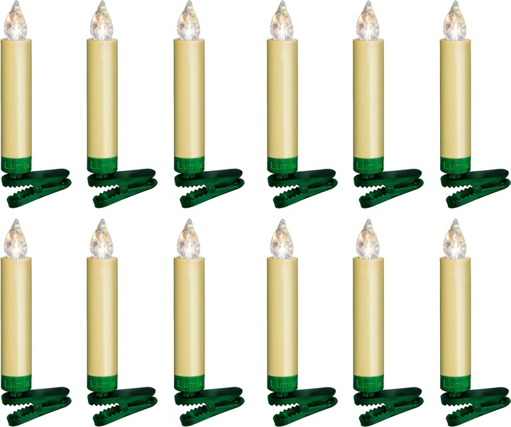Krinner LED Albero di Natale a LED candela Superlight Starter Set