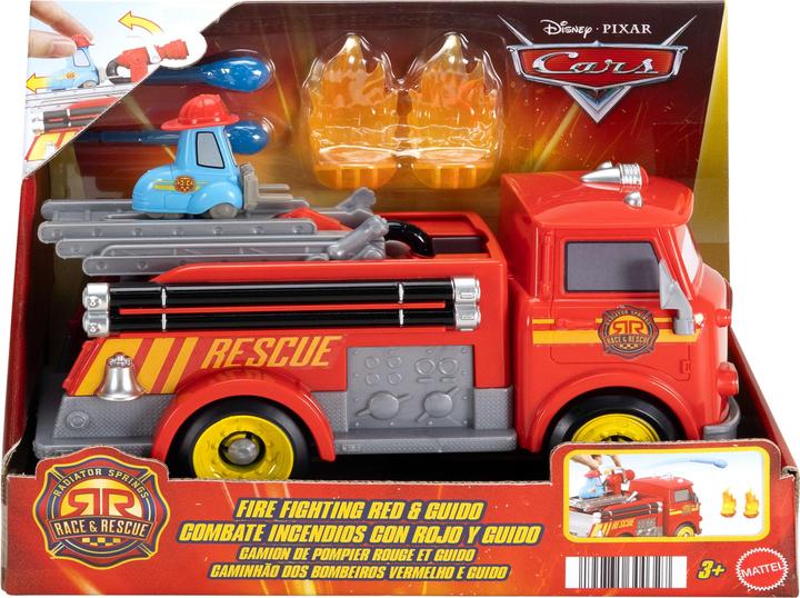 Produktbild Mattel Disney Pixar Cars Feuerwehrauto Red & Guido