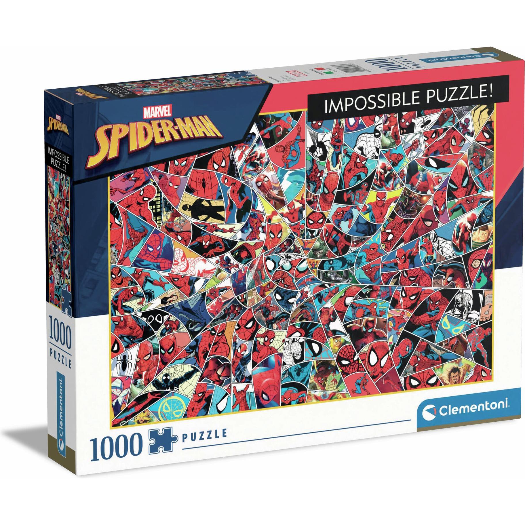 Clementoni Uomo Multicolore L'uomo Ragno Impossibile (1000 Pezzi)