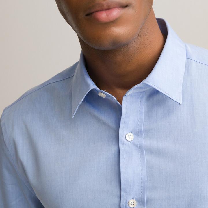 Immagine prodotto La Redoute Collections Camicia slim fit con colletto alla francese (L)