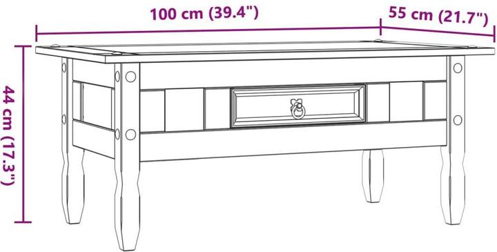Image du produit vidaXL Kristyn (100 x 60 x 45 cm)